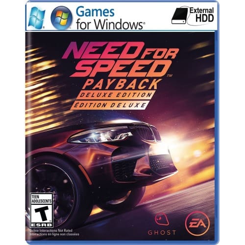 Need For Speed Payback PC Game + Flash Drive + Free Gift