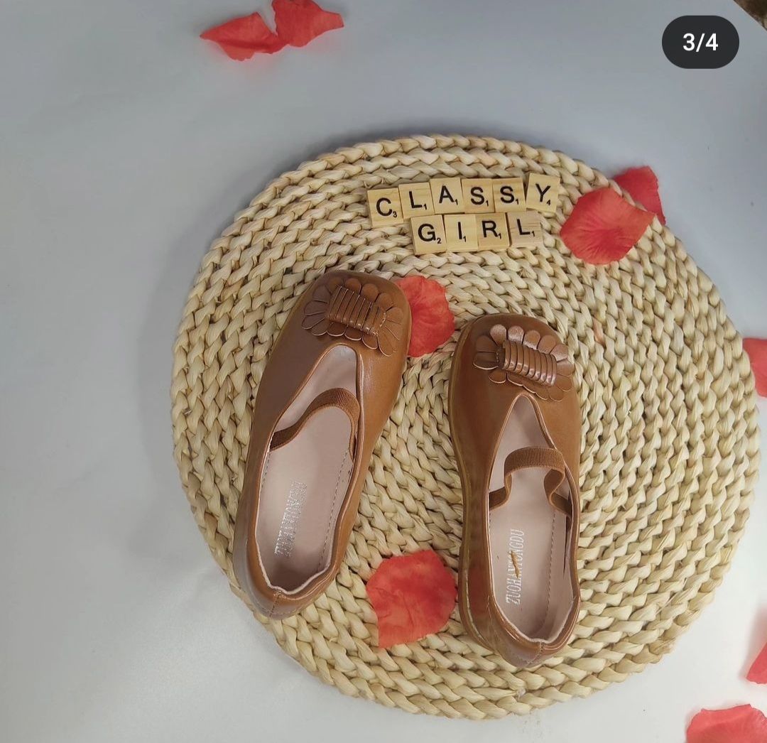 Baby Girl Toddler Fashion To Design Shoe (brown)