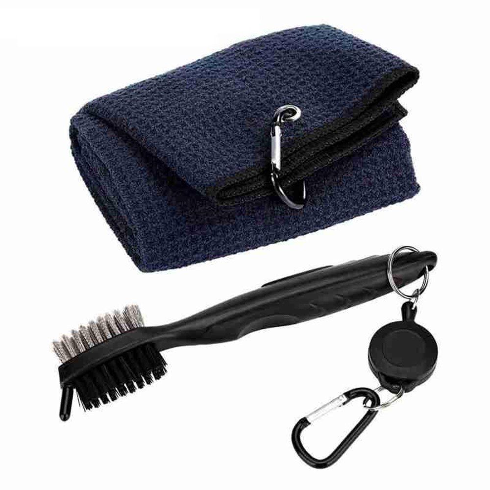 Microfiber Golf Towel Durable Golf Brush Tool Kit With