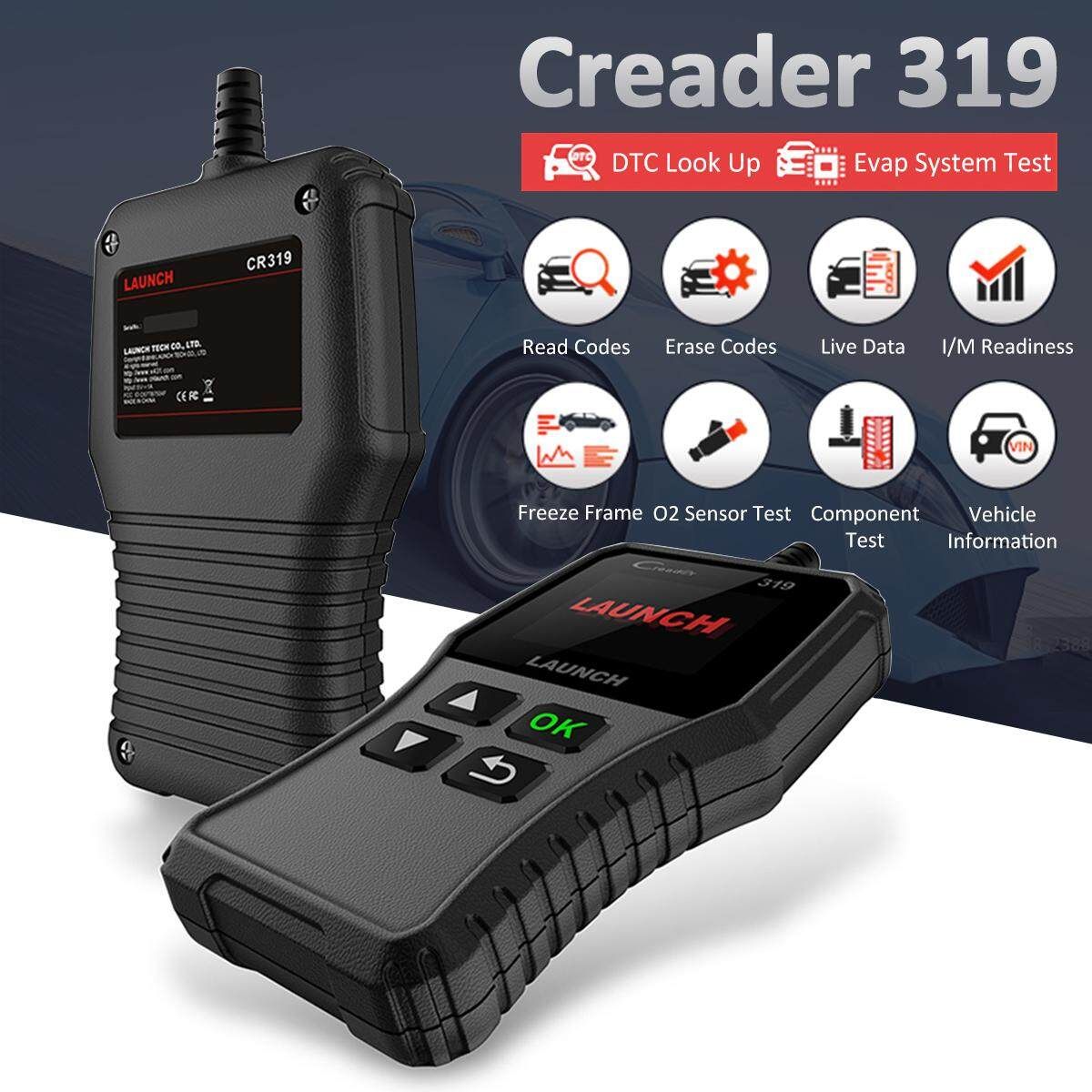 LAUNCH CR319 Reader OBD2 Scanner Car Check Engine Fault Diagnostic Tool