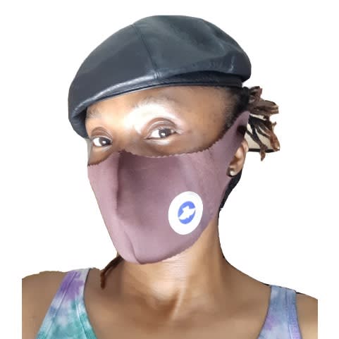 Redeem Plain Breathable Protective Face Mask - Coffee Brown