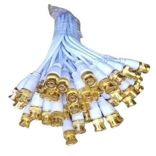 30 Pieces Bnc Male Connector To Female Adapter Dc Power Pigtail Cable Line