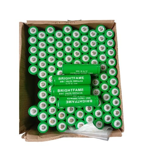High Energy 3.7v Rechargeable Battery-100 Pcs