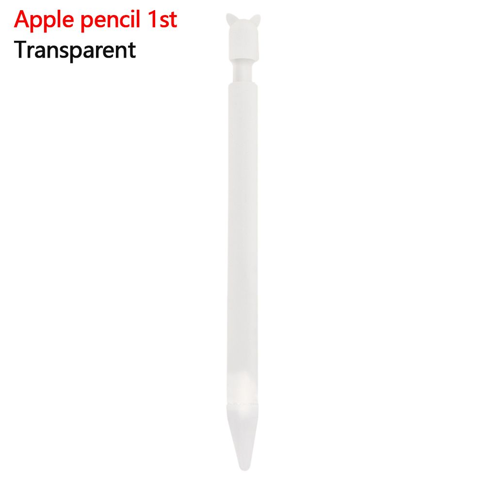 Colorful Cute Cartoon Cat Silicone Pen Case Stylus Cover