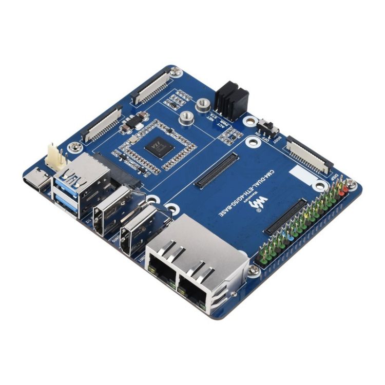 Dual Gigabit Ethernet 5G / 4G Board For Raspberry Pi CM4