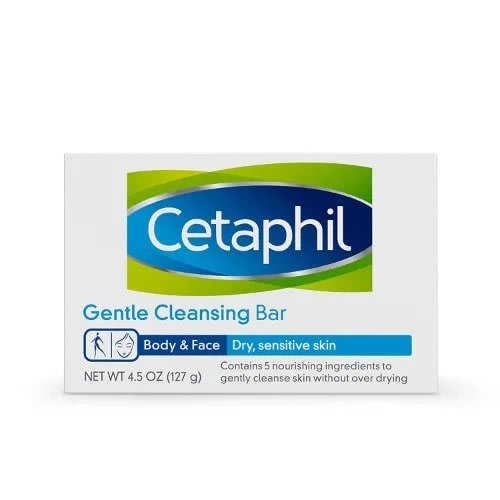 Gentle Cleansing Face & Body Bar Soap - 127g