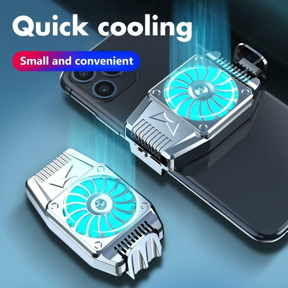 Phone Cooler Mobile Gaming Cooling Fan For Phone Radiator