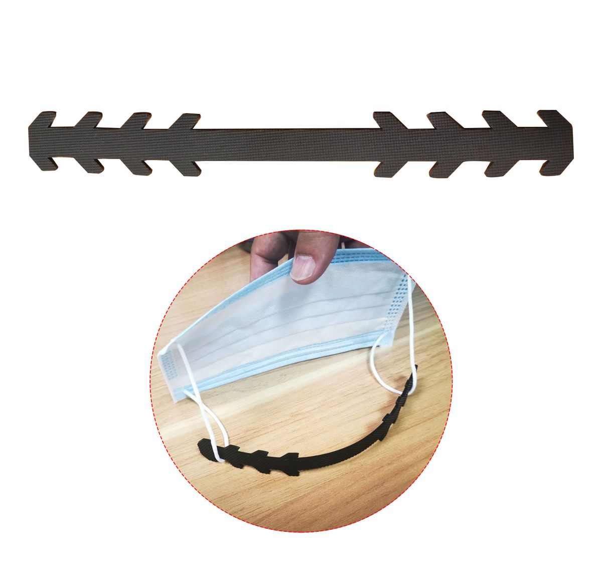 Mask Extension Ear Hook Buckle Adjustable Ear Strap Silicone