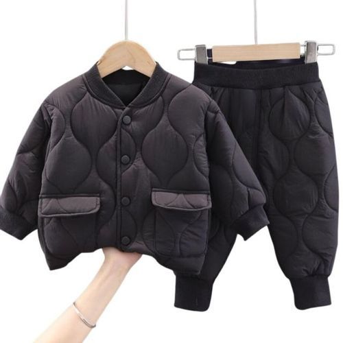 Children's Winter Cotton-Padded Jacket Suit