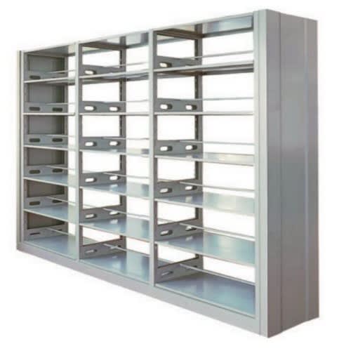 Metal Library Bookshelf 3 Columns