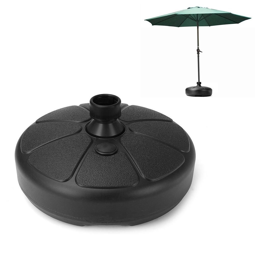 38mm Round Outdoor Garden Beach Patio Yard Umbrella-Black