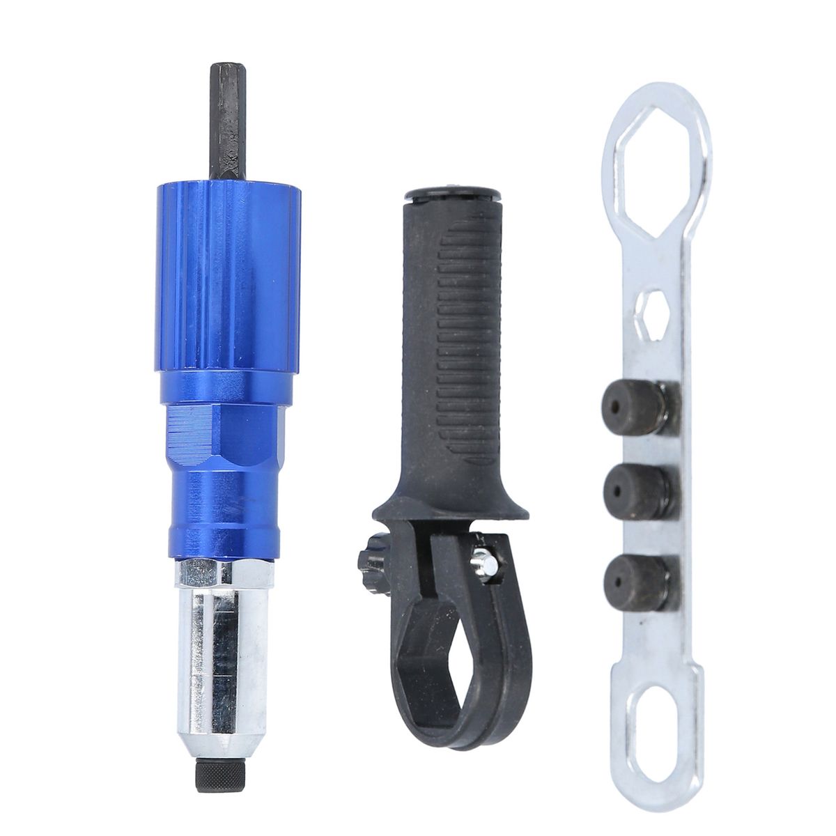 Electric Rivet Gun Adapter Kit,Cordless Rivet Gun Tool