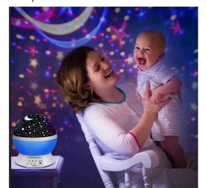 LED Light Projector/Automatic Rotary Color Drill & Ding Lamp