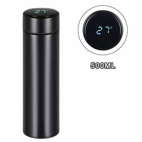 Stainless Steel Water Vacuum Flask With Temperature Display - 500ml