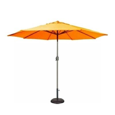 Outdoor Garden Parasol Umbrella - Yellow