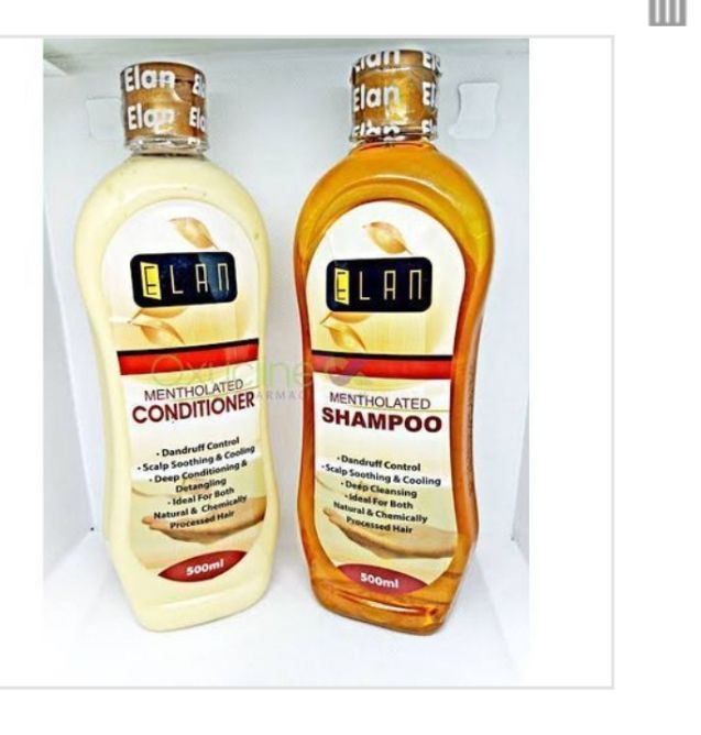 Mentholated Hair Shampoo & Conditioner 500ml