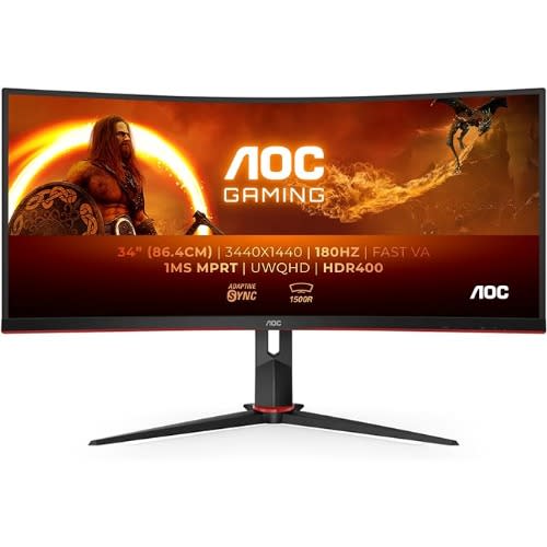 Gaming Cu34g2xp - 34-Inch Wqhd Curved Gaming Monitor