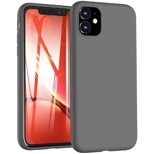 Silicone Case Iphone 11- Black
