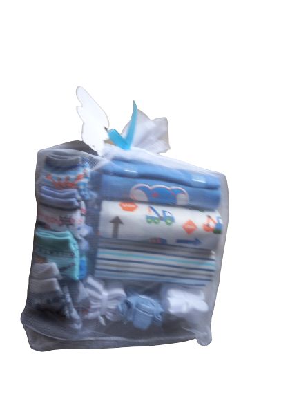 10 In 1 Unisex New Born Gift Pack (Bodysuits)