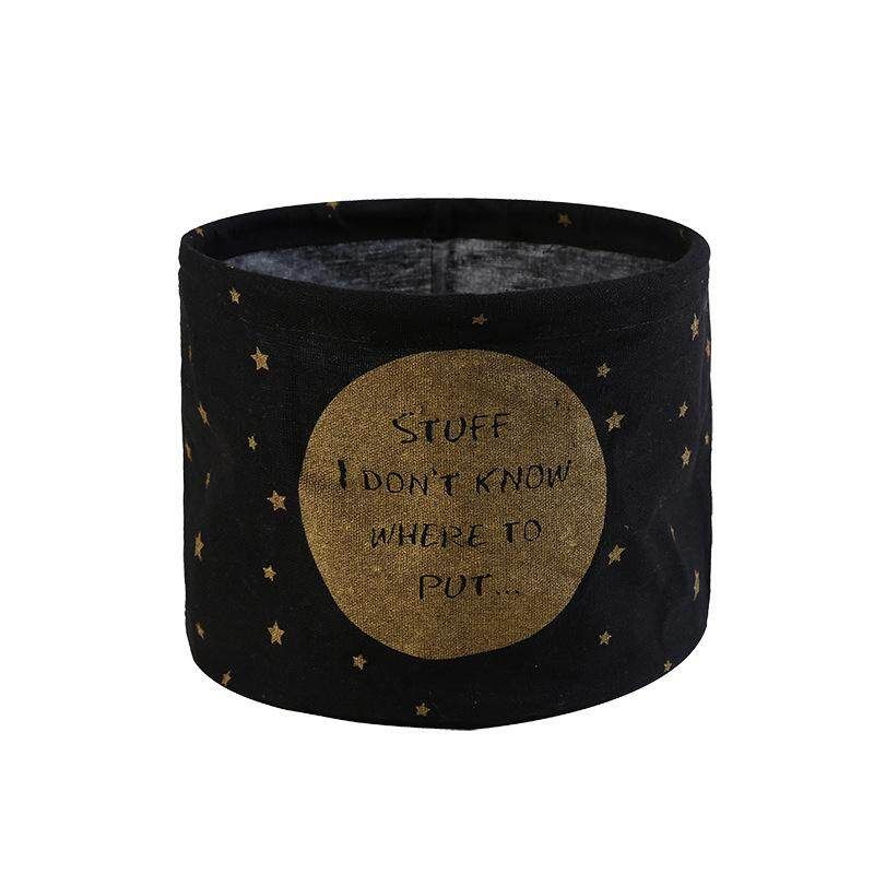 Waterproof Underwear Folding Bin Black