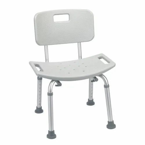 A Elderly Bath Tub Shower Seat Chair Bench Stool Wit
