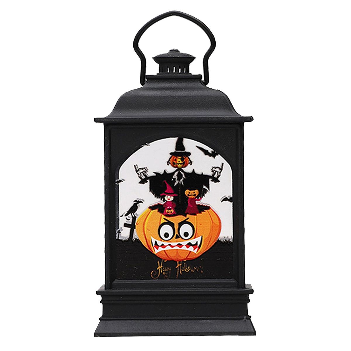 LEDs Pumkins Design Handheld Lantern Night Light Decorative Beside Lamp Constant Bright Effects Cell Powered Operated Warm White for Halloweens Festival Home Party Decoration Deco Theme Restaurant Gift Present