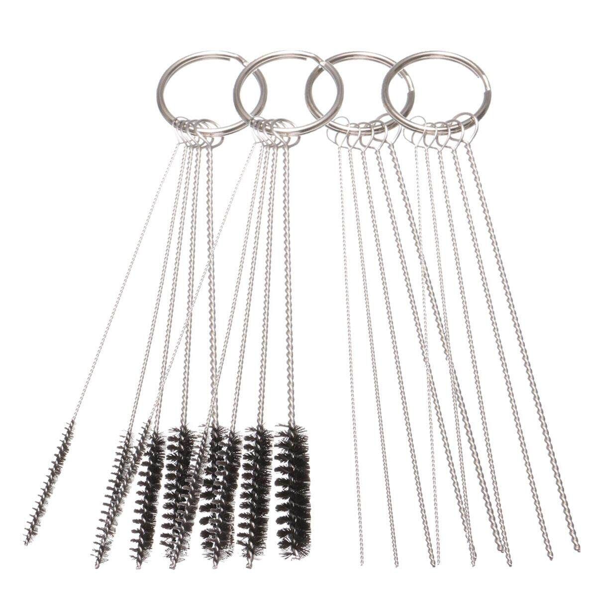 2 Set 5 Sizes Cleaning Brush Kit For Iwata Badger Master Airbrush Spray