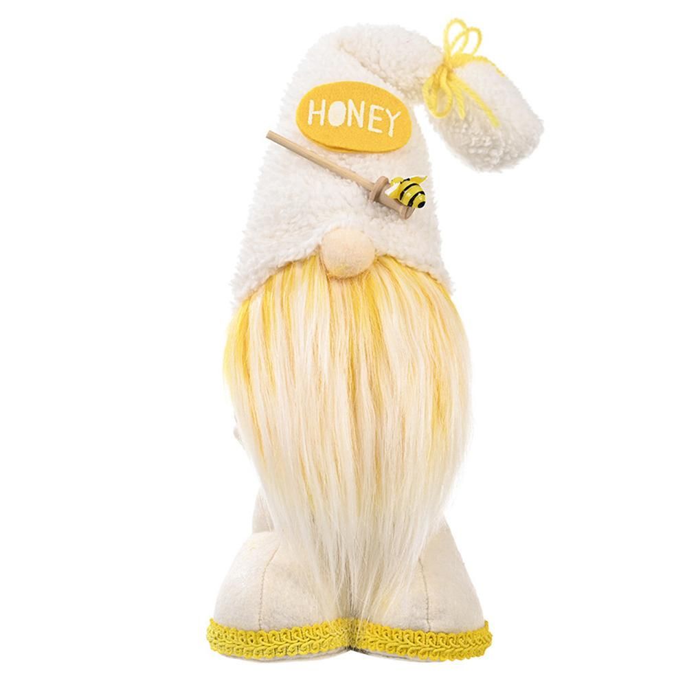 Handmade Faceless Doll Rudolph Plush Toy, Home Table Gnomes