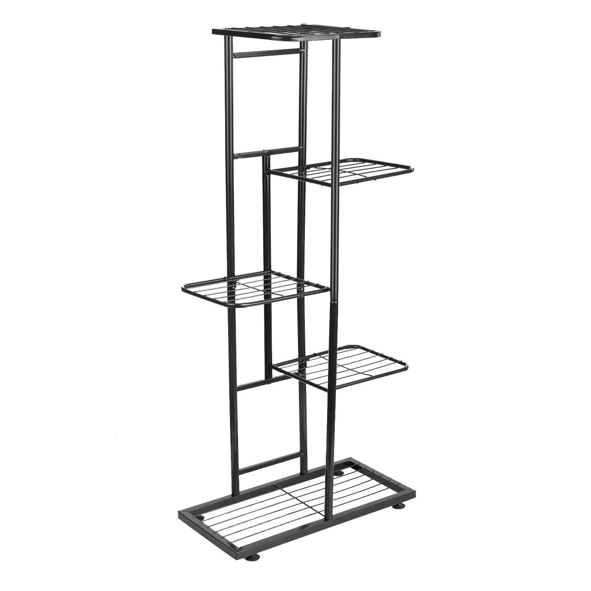 5-Tier Display Shelf Flower Pots Rack Plant Stand Potting