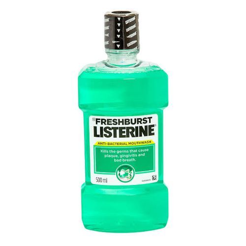 Anti-Bacterial Mouthwash Listerine FreshBurst 500ml