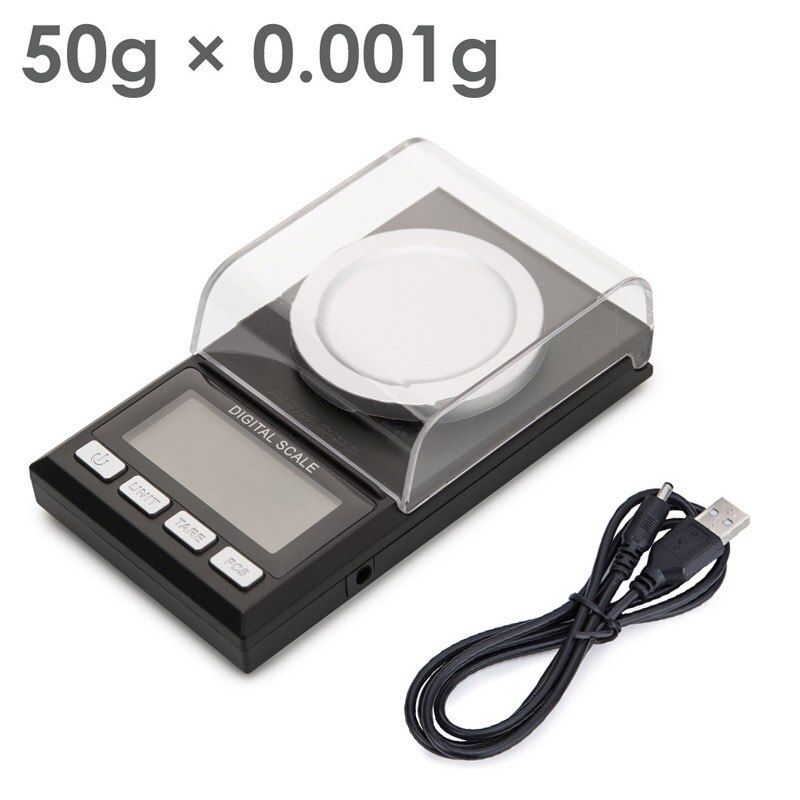 0.001g Precision Scales 100g 50g LCD Digital Scale For