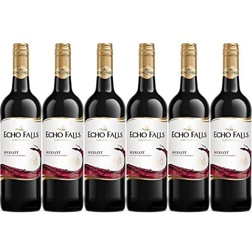 Echo Falls Merlot Wine - 75cl x 6