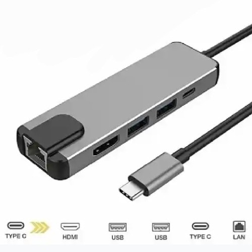 5 In 1 Type C Hdtv Adapter