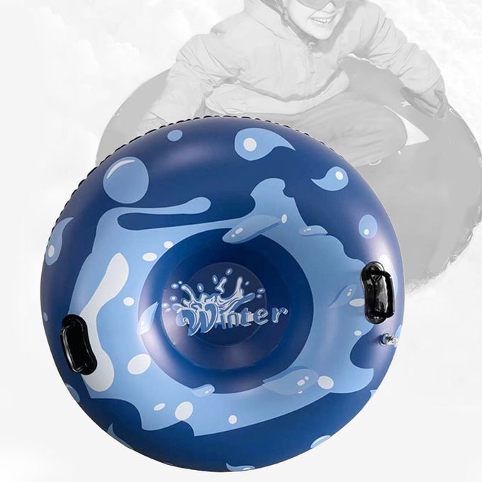 Snow Tube Skiing 47'' With Reinforced Handle Skating Kids And