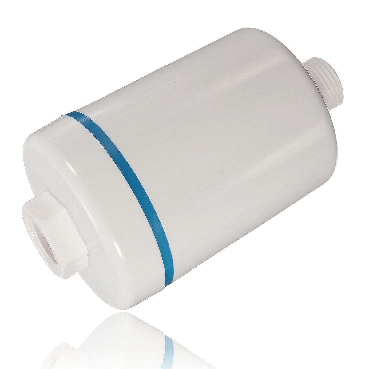 Softener Remove Inline Shower Faucet Head Filter Chlorine Water Purifier Chrome White White