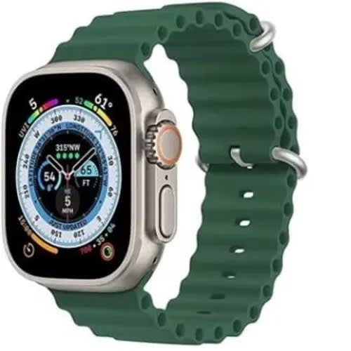 I8 Ultra Earbud + Big 2.0 Double Straps - Green