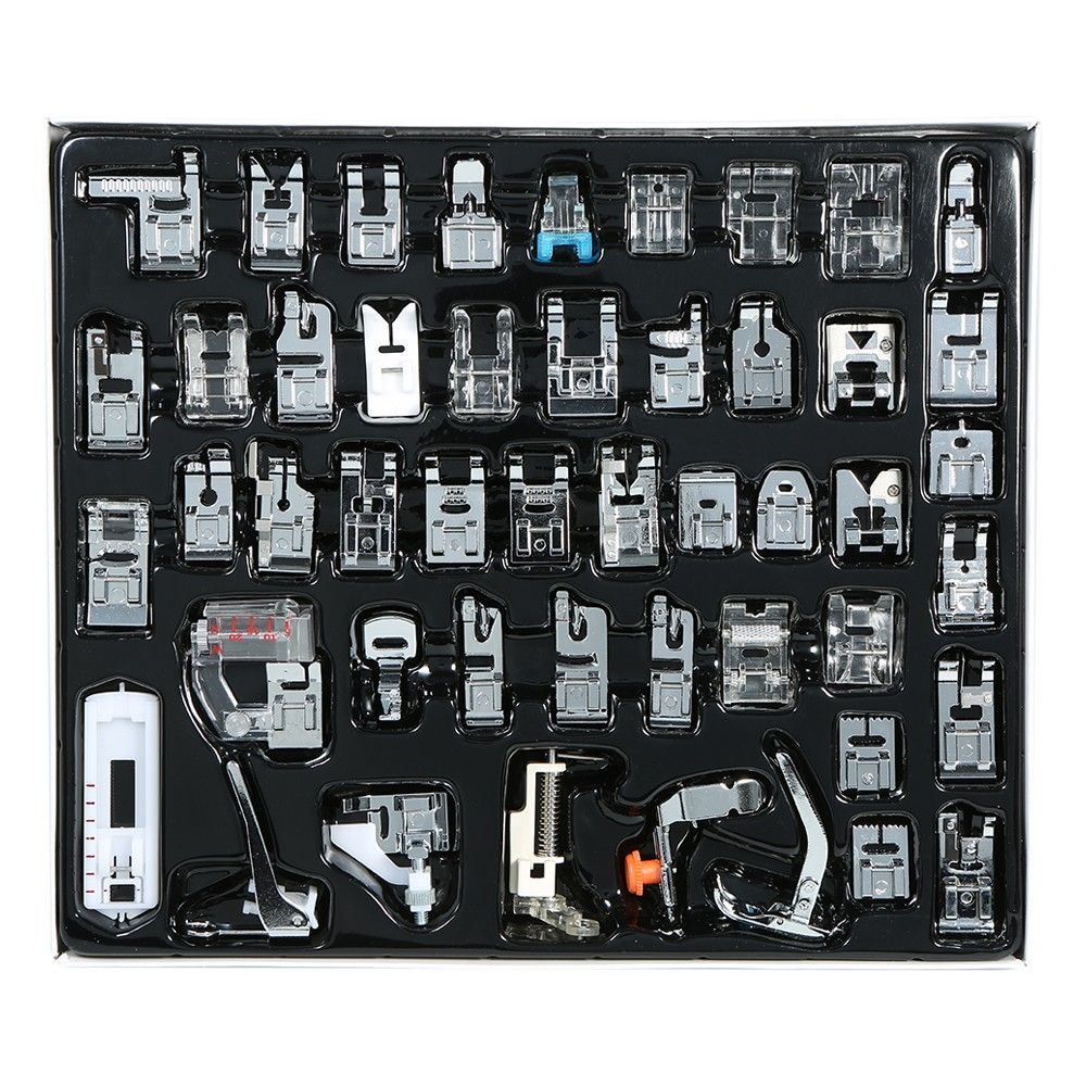 48pcs Professional Domestic Sewing Machine Presser Foot Set