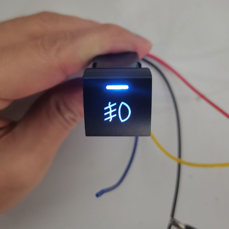 1Pcs 5 Pin ON-OFF On For Toyota Camry 2018-2020 Fog Lights