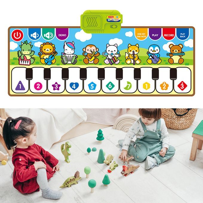 Piano Mat Musical Mat Piano Keyboard Play Mat Keyboard Piano Play