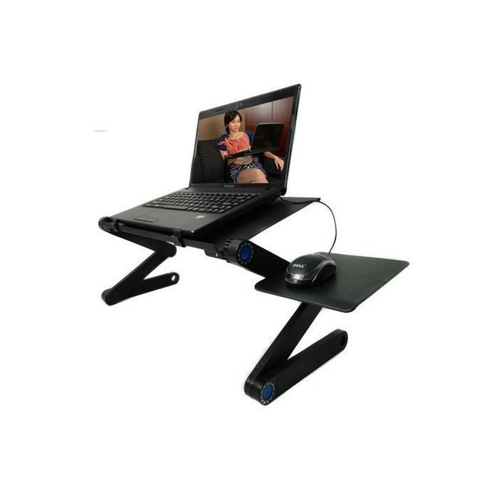 Adjustable Folding Laptop Stand Desk 4 PC Notebook