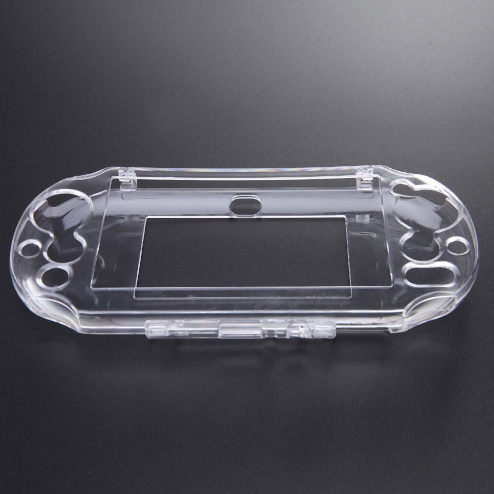 Clear Hard Case Transparent Protective Cover Shell Skin For Sony Psv2000 Psvita PS Vita PSV 2000 Crystal Console Body Protector