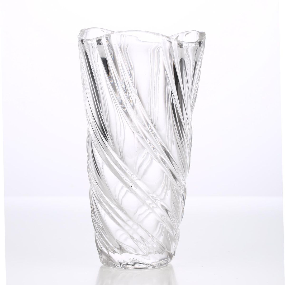 Tomfeel Transparent Vase Gold-leaf Twisted Vase Modern Glass Hydroponic Flower Arrangement Living room, Dining Table, Hotel Flower Inset Home Furnishings Floral