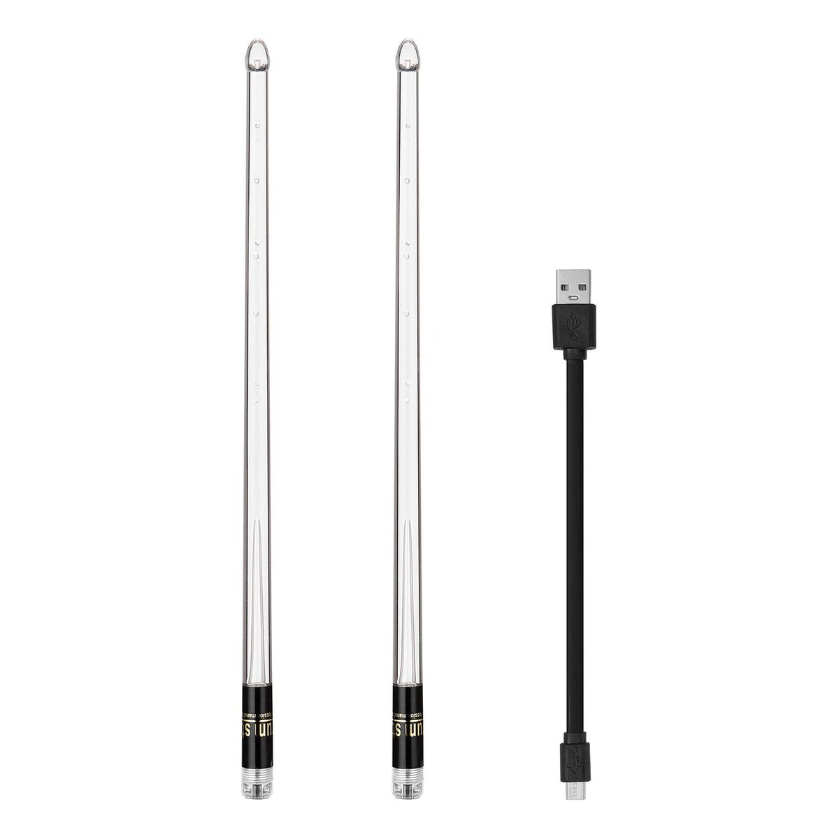 A Pair of Glow Drumsticks 15-Colors Light Drumstick Light Up Drumsticks Jazz Drumstick Drum Accessories