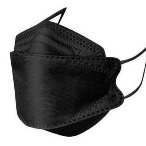 QUALITY KOREAN KF94 FACE MASK 10 PIECES 1 PACK - BLACK