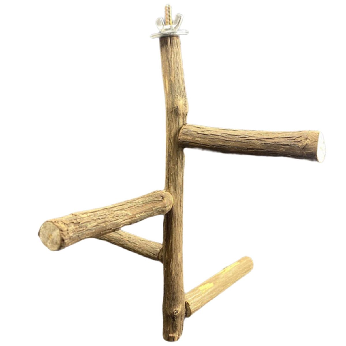 Pet Parrot Bird Perches ,Wood Pole Claw Grinding ,Tree Branch Rack