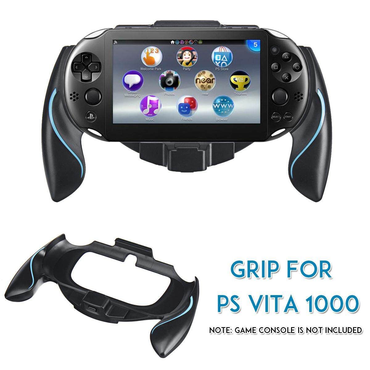 Grip Case For PS Vita 1000 Hand Handle Attachment Console Bracket Blue & Black