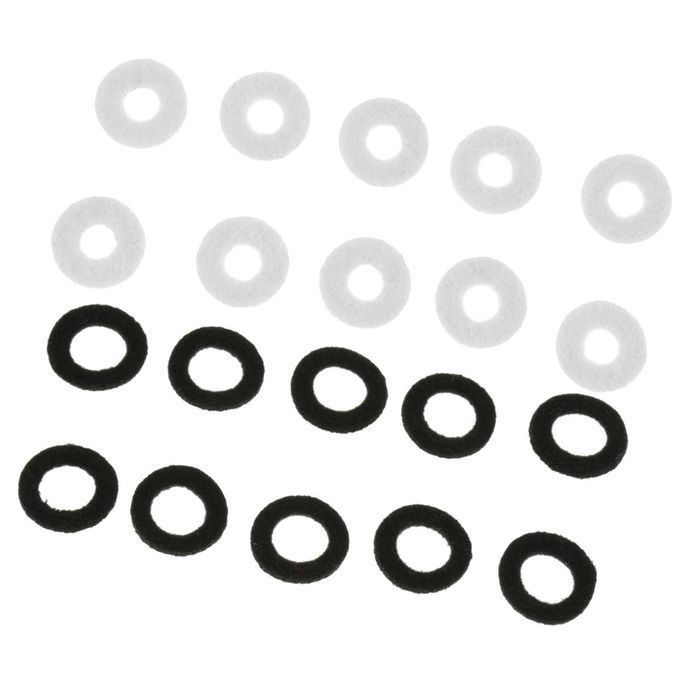 20pcs/Lot Trumpet Wool Felts Washer Cushion For Trumpeter - Black