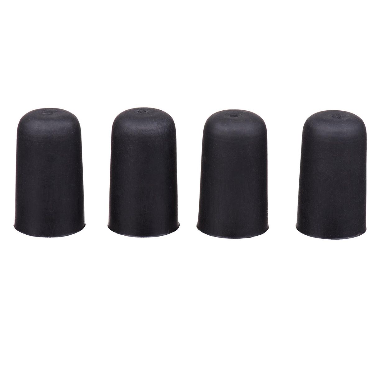 Anti-skid Cello Endpin Tip Cap Rubber Non-Slip Cap Protector Instrument Part Replacement 4 PCS