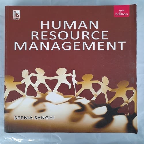 Human Resource Management Second Edition By Seema Sanghi