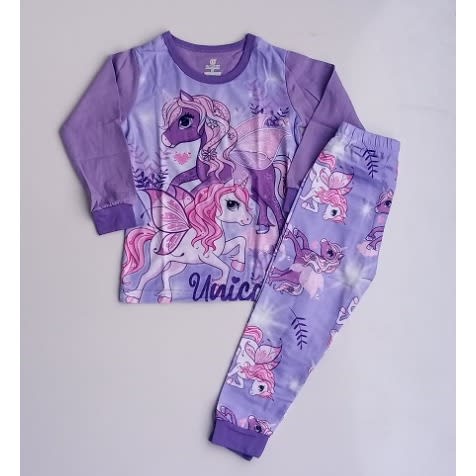 Unicorn Girl's Pyjamas Set